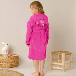 Peignoir de bain enfant Licorne personnalisé à capuche - éponge 340g/m²