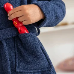 Peignoir de bain enfant Pingouin à capuche