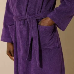 Peignoir mixte adulte col capuche "sèche-vite"