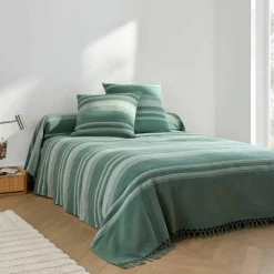 Plaid jeté multicolore coton tissage artisanal