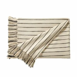 Plaid ou jeté de canapé tissage artisanal