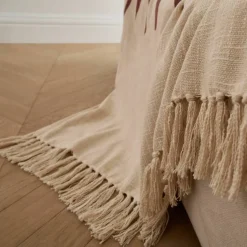 Plaid texturé motif soleil