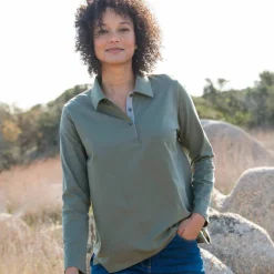 Polo bicolore maille jersey
