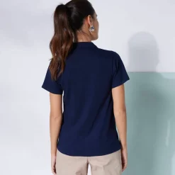 Polo manches courtes, maille jersey