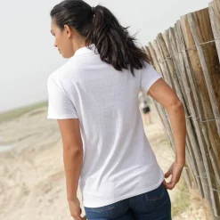 Polo manches courtes, maille jersey