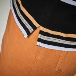 Polo rayé manches courtes