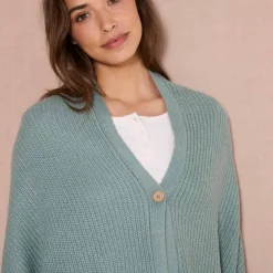 Poncho couvre-épaules en maille