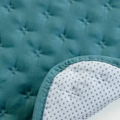 Protège-salon antiglisse microfibre matelassé