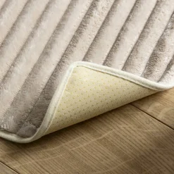 Protège-salon antiglisse toucher peluche