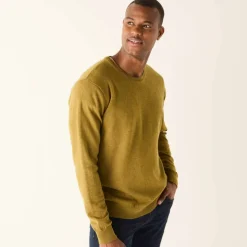 Pull col rond 80% laine