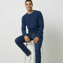 Pull col rond 80% laine