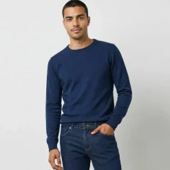 Pull col rond 80% laine