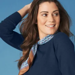Pull col rond, laine d'agneau