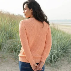 Pull col rond maille anglaise