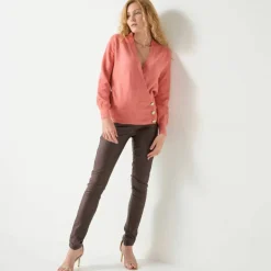Pull effet cache-coeur boutons 