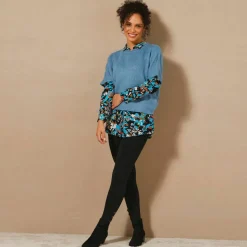 Pull poncho manches coude
