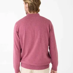 Pull pur coton col camionneur