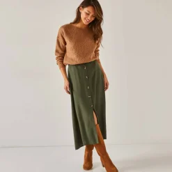Pull spécial petites, maille perlée