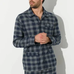 Pyjama carreaux en flanelle
