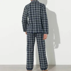 Pyjama carreaux en flanelle