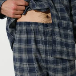 Pyjama carreaux en flanelle