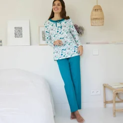 Pyjama femme imprimé 