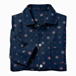 Pyjama imprimé popeline polyester/coton