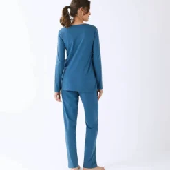 Pyjama manches longues imprimé "Night"