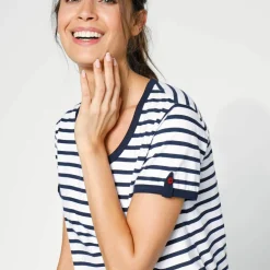 Pyjama pantacourt coton manches courtes