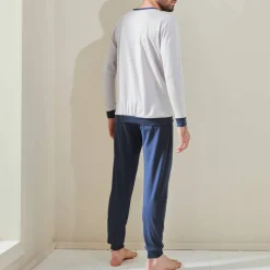 Pyjama pantalong tricolore - lot de 2