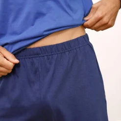 Pyjama pantalong tricolore - lot de 2