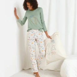 Pyjama pantalon imprimé 