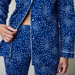 Pyjama pilou imprimé "étoiles"