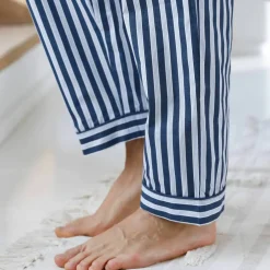 Pyjama rayures popeline coton
