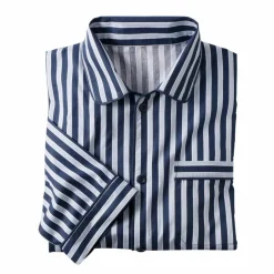 Pyjama rayures popeline coton
