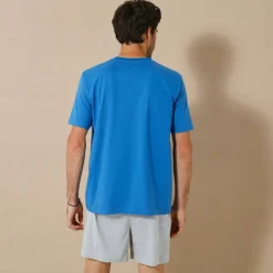 Pyjama short col rond Schtroumpfs®