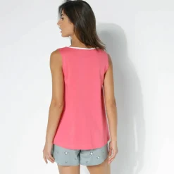 Pyjama short fantaisie ville étoilée