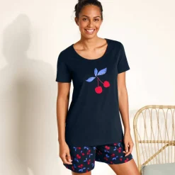 Pyjama short imprimé - lot de 2