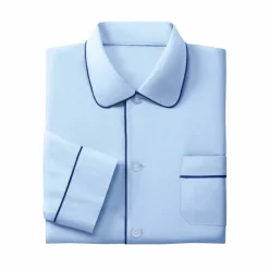 Pyjama uni popeline polyester/coton