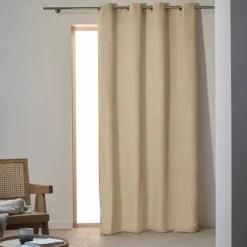 Rideau velours côtelé