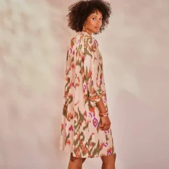 Robe chemisier imprimée