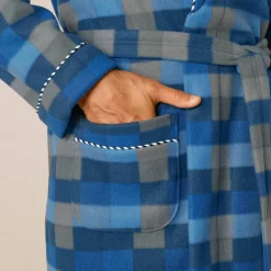 Robe de chambre maille polaire