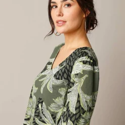 Robe housse imprimée, coton biologique**