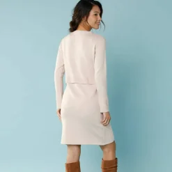 Robe pull effet portefeuille, Spécial Petites
