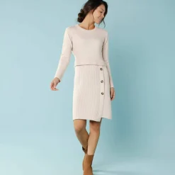 Robe pull effet portefeuille, Spécial Petites