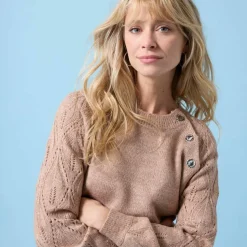 Robe pull Spécial Petites, maille fantaisie toucher doux
