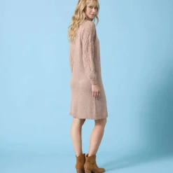 Robe pull Spécial Petites, maille fantaisie toucher doux