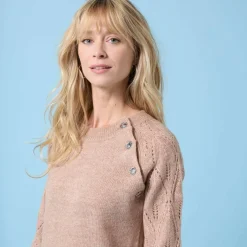 Robe pull Spécial Petites, maille fantaisie toucher doux