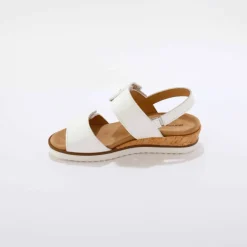 Sandales cuir ouverture totale