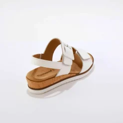Sandales cuir ouverture totale